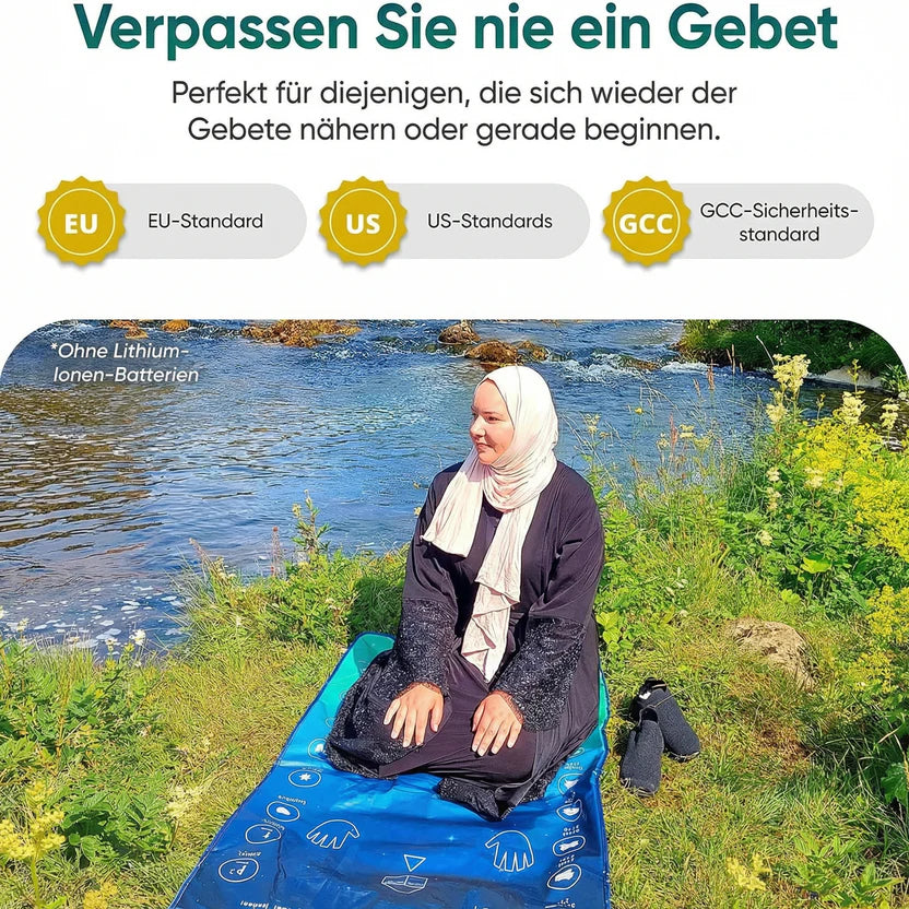 Interaktiver Lern-Gebetsteppich für Muslime